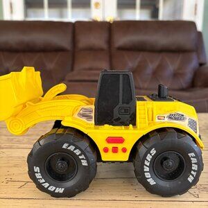 NKOK Earth Movers Front Loader with Sounds - Friction Powered